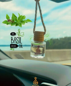 Car Diffuser | Car Air Freshener | Hanging Diffuser | Car Accessory - Basil Scent